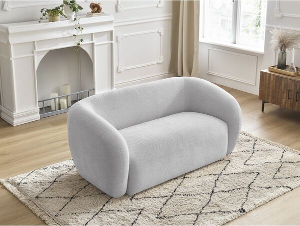 Светлосив шенилов диван 160 cm Celine – Bobochic Paris