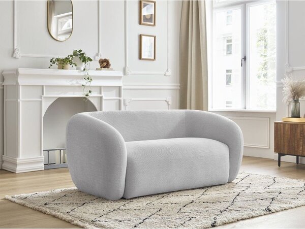 Светлосив шенилов диван 160 cm Celine – Bobochic Paris
