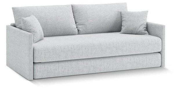 Светлосив шенилов сгъваем диван 209 cm Shannon – Cosmopolitan Design