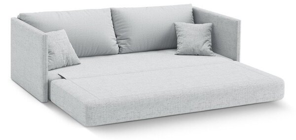 Светлосив шенилов сгъваем диван 209 cm Shannon – Cosmopolitan Design