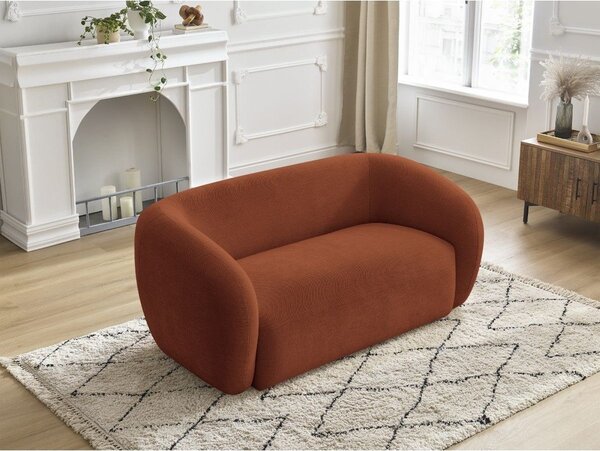 Оранжев шенилов диван 160 cm Celine – Bobochic Paris