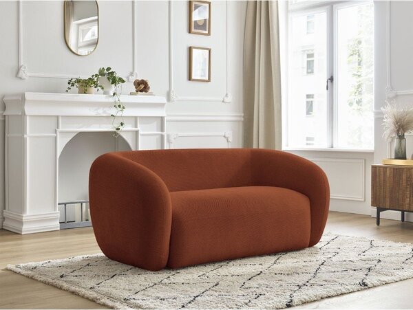 Оранжев шенилов диван 160 cm Celine – Bobochic Paris