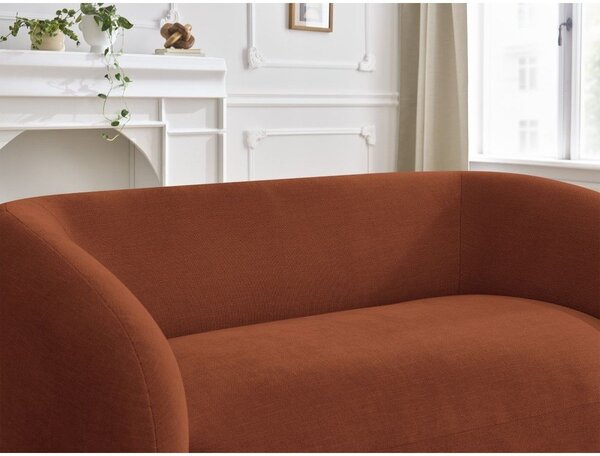 Оранжев шенилов диван 160 cm Celine – Bobochic Paris