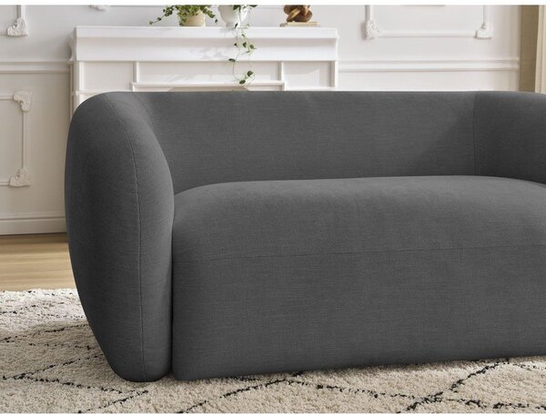 Тъмносив шенилов диван 160 cm Celine – Bobochic Paris