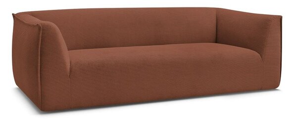 Оранжев диван от рипсено кадифе 242 cm Giorgia – Bobochic Paris
