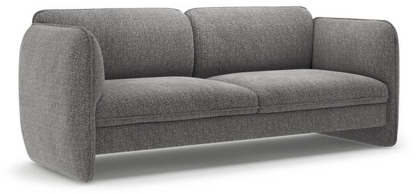 Тъмносив шенилов диван 204 cm Georgia – Micadoni