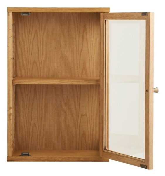 Висяща витрина в естествен цвят 40x60x20 cm Zamora – House Nordic