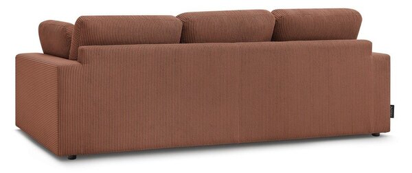 Оранжев диван от рипсено кадифе 250 cm Belair – Bobochic Paris