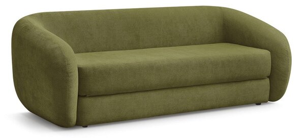 Зелен шенилов сгъваем диван 228 cm Neyo – Bobochic Paris