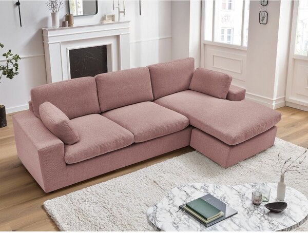 Розов ъглов диван Belair – Bobochic Paris