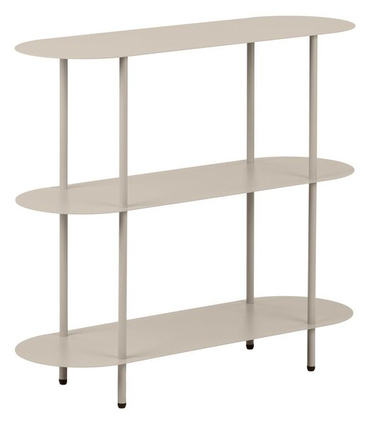 Бежов метален стелаж 90x81x31 cm Rieti – House Nordic