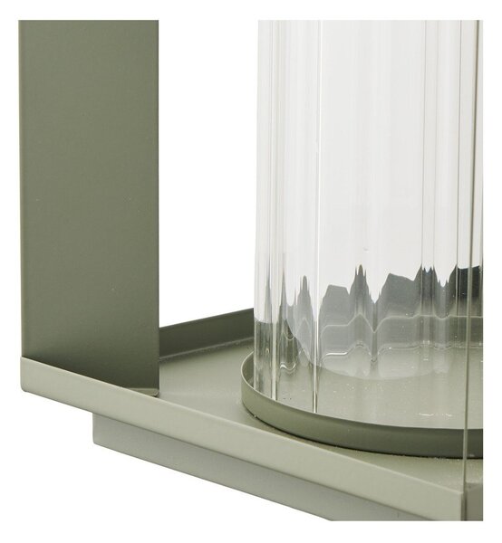 Метален/стъклен фенер (височина 20,5 cm) Lohals – House Nordic