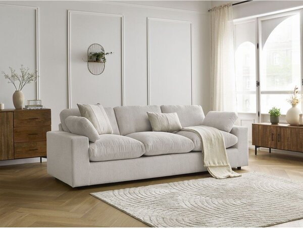 Бежов диван от рипсено кадифе 250 cm Belair – Bobochic Paris