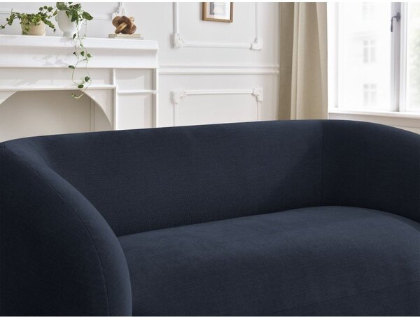 Тъмносин шенилов диван 160 cm Celine – Bobochic Paris