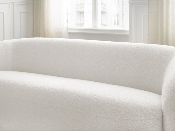 Бял диван от прежда с примки от букле 193 cm Elina – Bobochic Paris