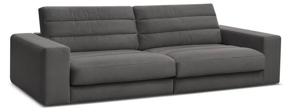 Черен кадифен диван 276 cm Sierra – Bobochic Paris