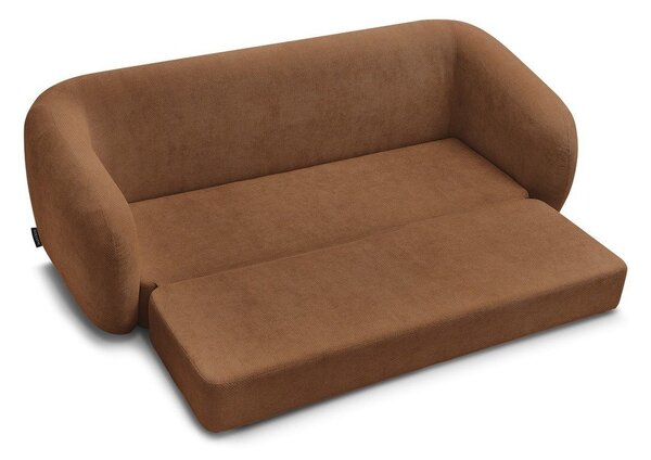 Оранжев шенилов сгъваем диван 228 cm Neyo – Bobochic Paris