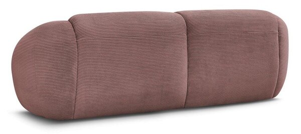 Розов диван от рипсено кадифе 250 cm Tina – Bobochic Paris