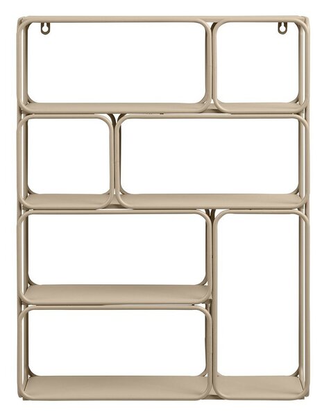 Бежов на няколко нива метален стенен рафт 48 cm Lanciano – House Nordic