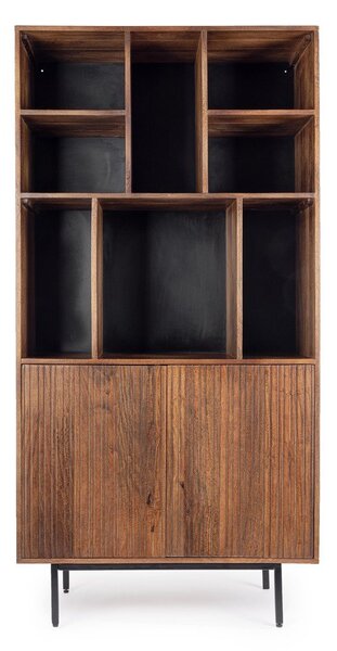 Шкафче от масивно манго в естествен цвят 85x170x40 cm Tadita – Bizzotto