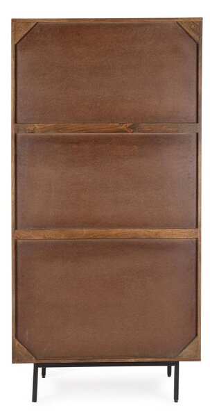 Шкафче от масивно манго в естествен цвят 85x170x40 cm Tadita – Bizzotto