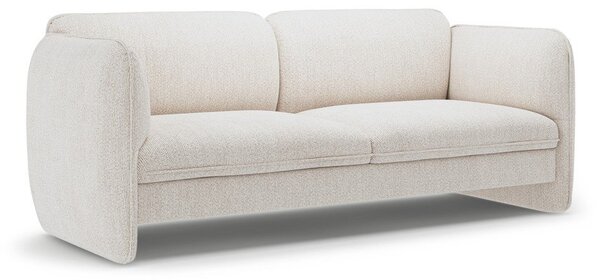 Кремав шенилов диван 204 cm Georgia – Micadoni