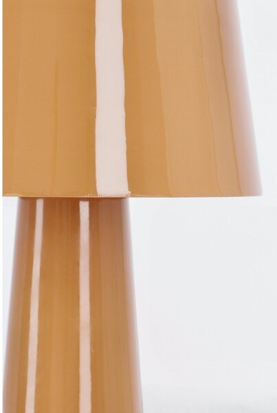 Оранжева метална LED настолна лампа с метален абажур (височина 51 cm) Turner – Bizzotto