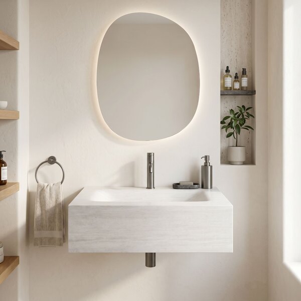 Стенна мивка REA Apollo Muralto Roma 70