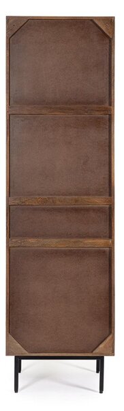 Шкафче от масивно манго в естествен цвят 55x190x40 cm Tadita – Bizzotto