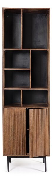 Шкафче от масивно манго в естествен цвят 55x190x40 cm Tadita – Bizzotto