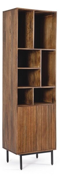 Шкафче от масивно манго в естествен цвят 55x190x40 cm Tadita – Bizzotto