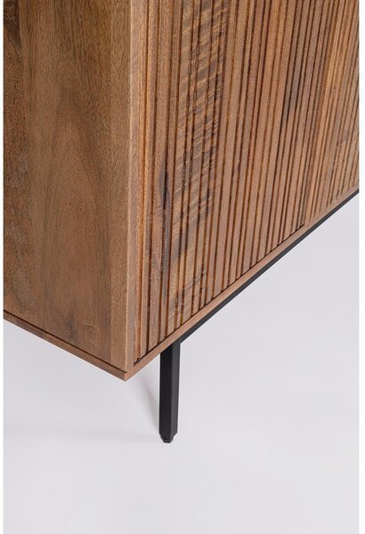 Скрин от масивно манго в естествен цвят 170x75x40 cm Tadita – Bizzotto