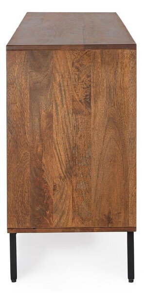 Скрин от масивно манго в естествен цвят 170x75x40 cm Tadita – Bizzotto