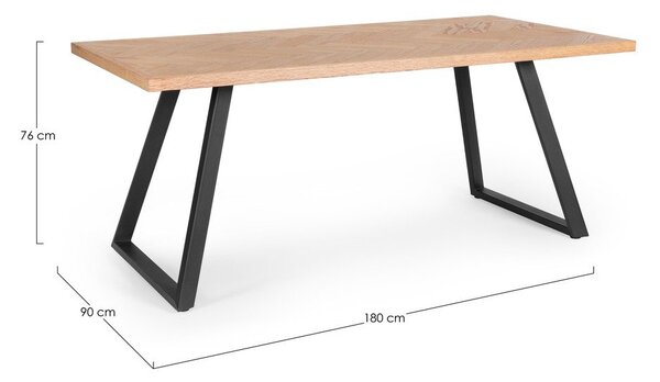 Трапезна маса 90x180 cm Dukat – Yes Everyday