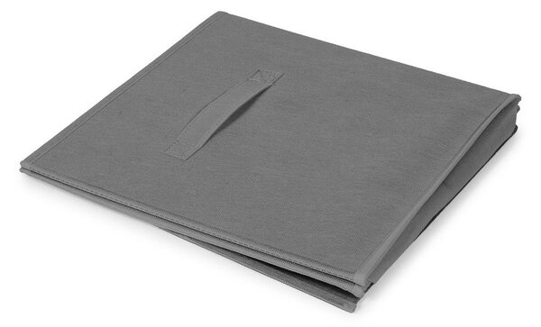 Тъмносива пластмасова кутия за съхранение 31x31x31 cm – Compactor