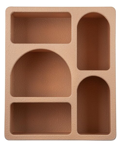 Теракотен на няколко нива стенен рафт 40 cm Creamy – Bizzotto