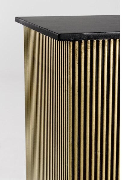 Кухненски остров с дъска от мангово дърво 40x160 cm Virat – Bizzotto