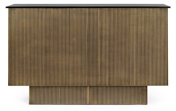 Кухненски остров с дъска от мангово дърво 40x160 cm Virat – Bizzotto