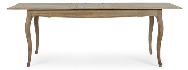 Сгъваема трапезна маса с допълнителна плоча от масивно манго 90x180 cm Domitille – Bizzotto