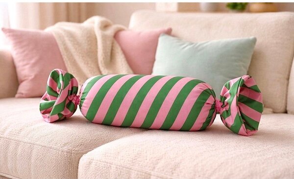 Декоративна възглавница 60x15 cm Sugar Candy – Mioli Decor