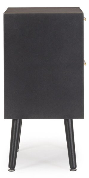 Черно/в естествен цвят шкафче 45x60x30 cm Josine – Yes Everyday