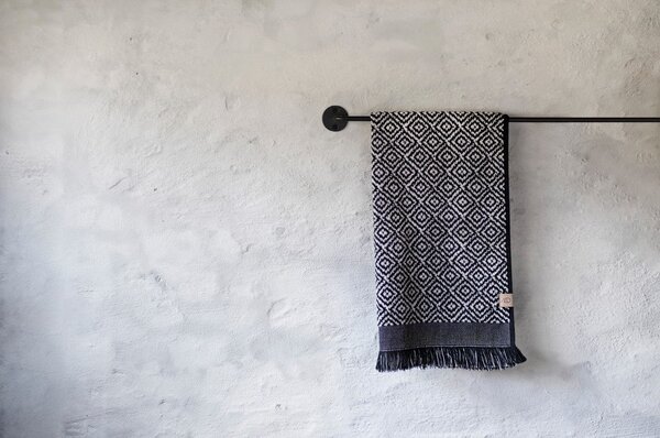 Черно-бял памучни кърпи в комплект 2 бр. 35x60 cm Morocco – Mette Ditmer Denmark