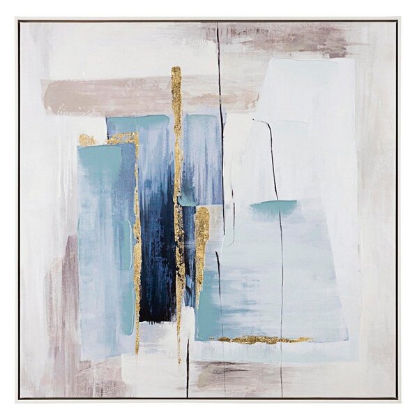 Ръчно рисувана картина с включена рамка/върху платно 88x88 cm Crown – Bizzotto