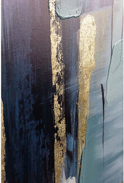 Ръчно рисувана картина с включена рамка/върху платно 88x88 cm Crown – Bizzotto