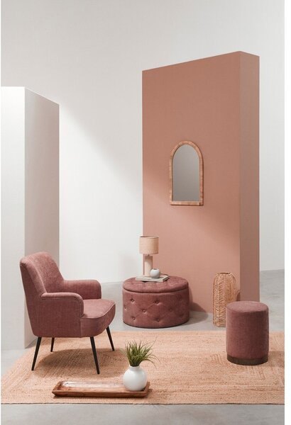 Стенно огледало ратаново 50x70 cm Hakima – Bizzotto