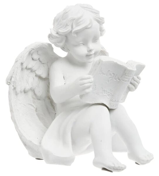 Декоративна фигура atmosphera Angel, Смола, 16 cm, Асорти