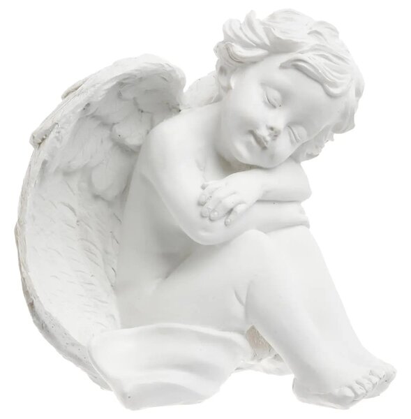 Декоративна фигура atmosphera Angel, Смола, 16 cm, Асорти
