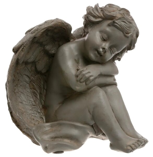 Декоративна фигура atmosphera Angel, Смола, 16 cm, Асорти