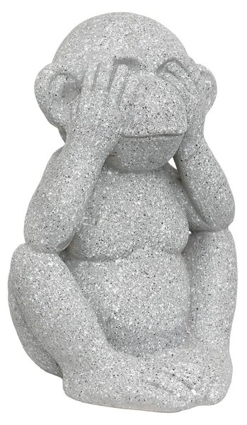 Декоративна статуя atmosphera Sohel, Смола, Сив, 42 cm