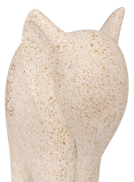 Декоративна фигура atmosphera Nola, Смола, Бежов, 23 cm